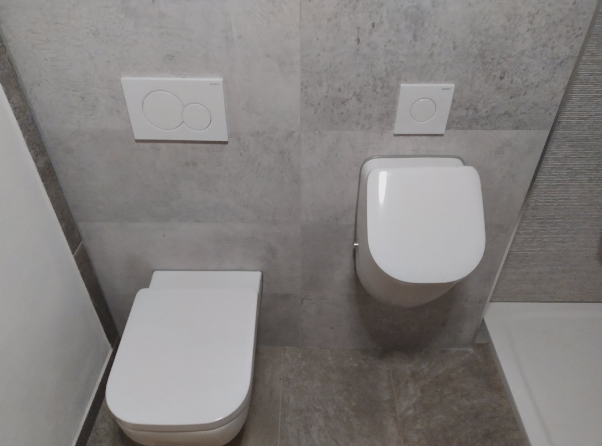 Badplanung erforderlicher Abstand WC - Urinal? | Seite 2